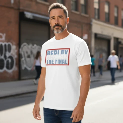 Replay the Final Championship Watch Party Tee for Sports Fans
