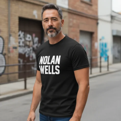 Custom Name Memorial Tee Personalized Tribute Gift for Men