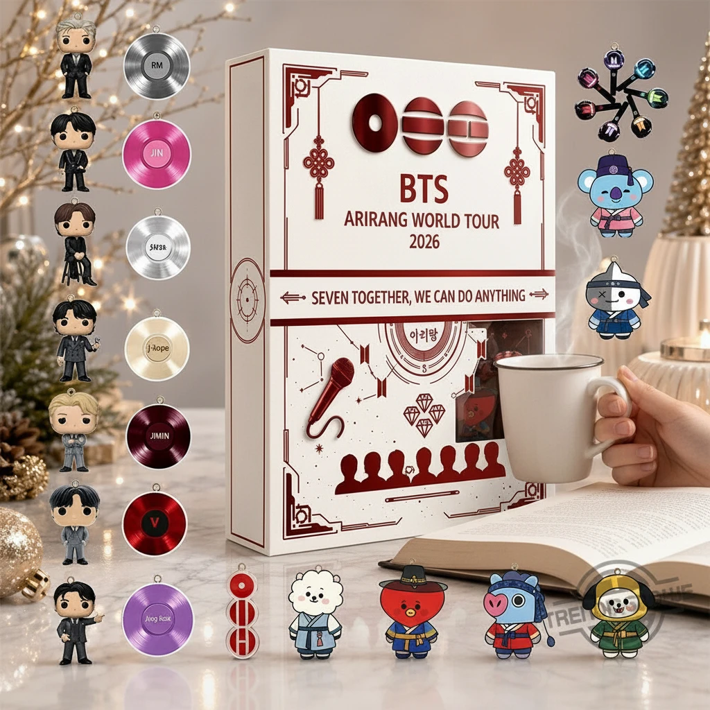 The Future Depends on What You Do Today Personalized Ornament Set K-Pop Fan Gift