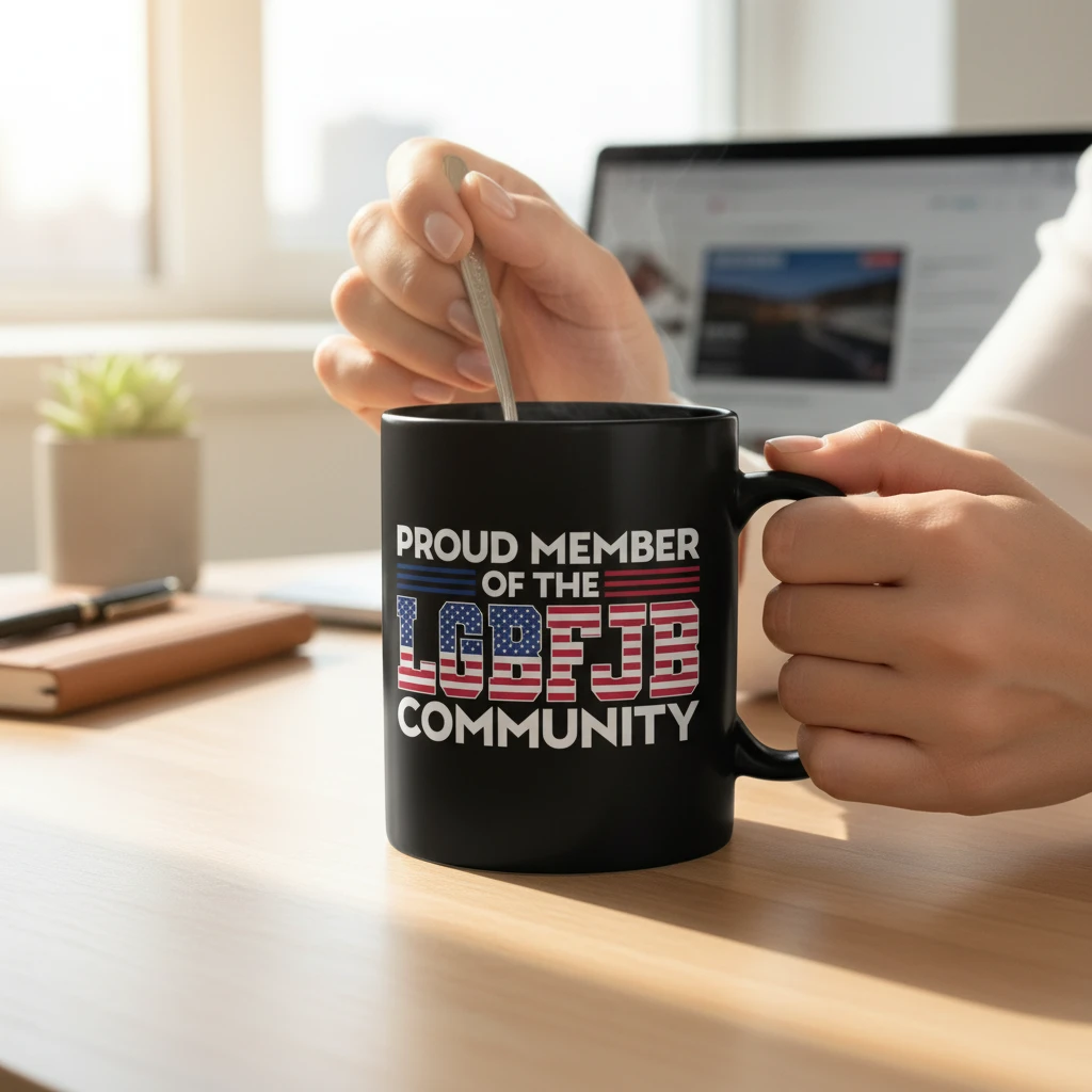 Proud Member of the Community Mug Anti Biden Conservative Gift