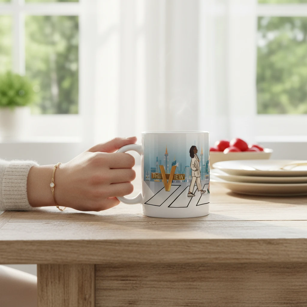 The View Coffee Mug City Skyline TV Show Fan Gift