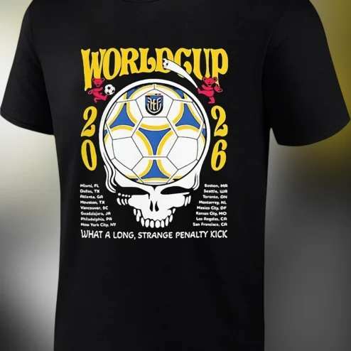 World Cup 2026 What a Long Strange Penalty Kick Tee Vintage Soccer Fan Shirt Gift
