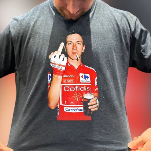 Wout Van Aert Tee Funny Pro Cycling Graphic Shirt for Road Bike Fans