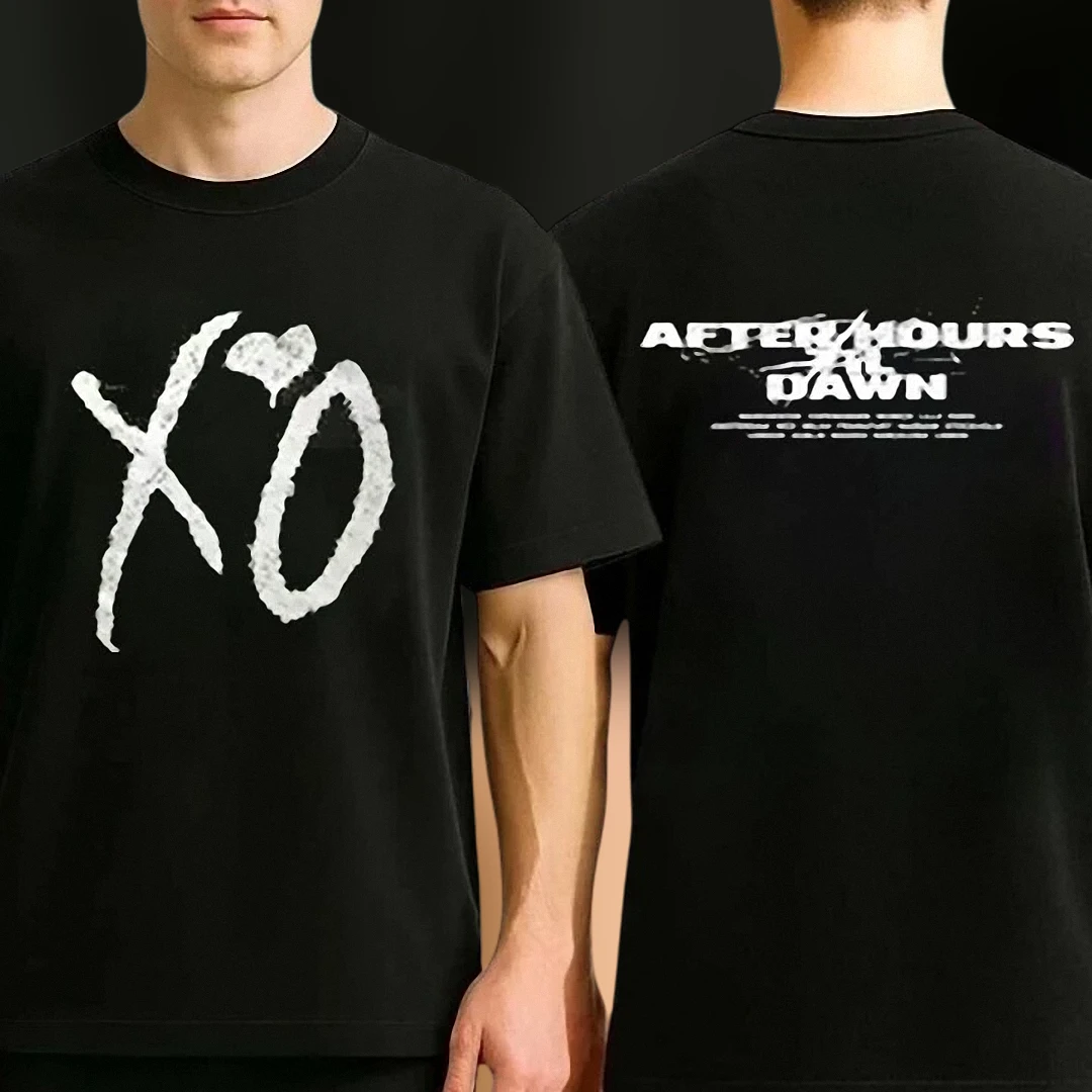 XO After Hours Dawn Tee The Weeknd Concert Tour Graphic Shirt Unisex Fan Merch