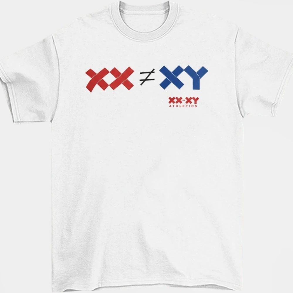 XX XY Tee Biology Chromosome Graphic T-Shirt for Women and Men