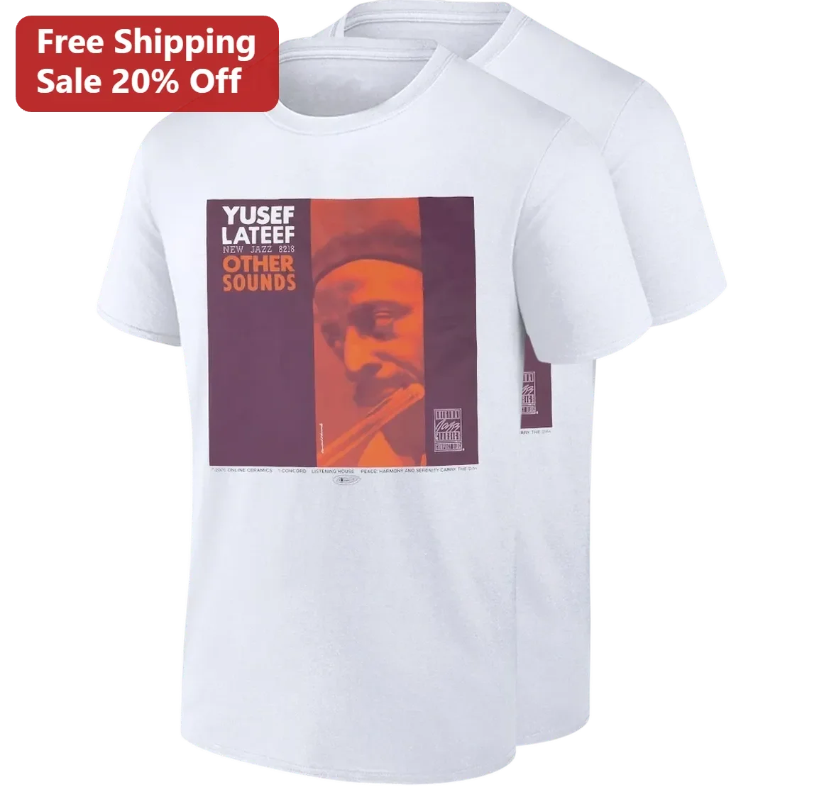 Yusef Lateef New Jazz Other Sounds Vintage Jazz Tee Gift for Jazz Music Fans