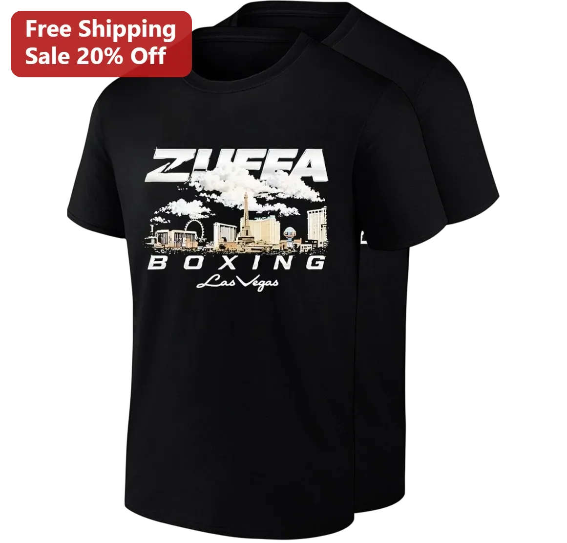 Zuffa Boxing Las Vegas Tee, Boxing Fan Gift for MMA and Combat Sports Enthusiasts, Nevada Boxing Apparel