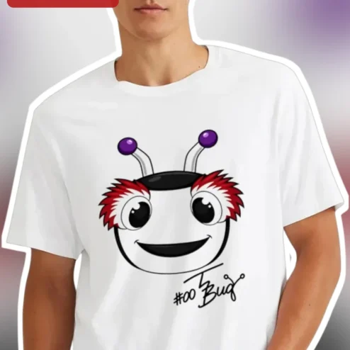#00 Bug Graphic Tee Funny Coding Humor Shirt for Software Developers Programmers