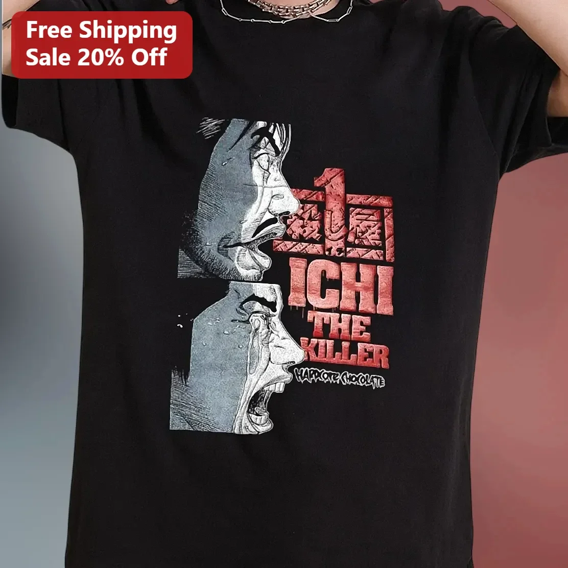 1 Ichi The Killer Graphic Tee Koroshiya 1 Manga Horror Cult Classic Shirt