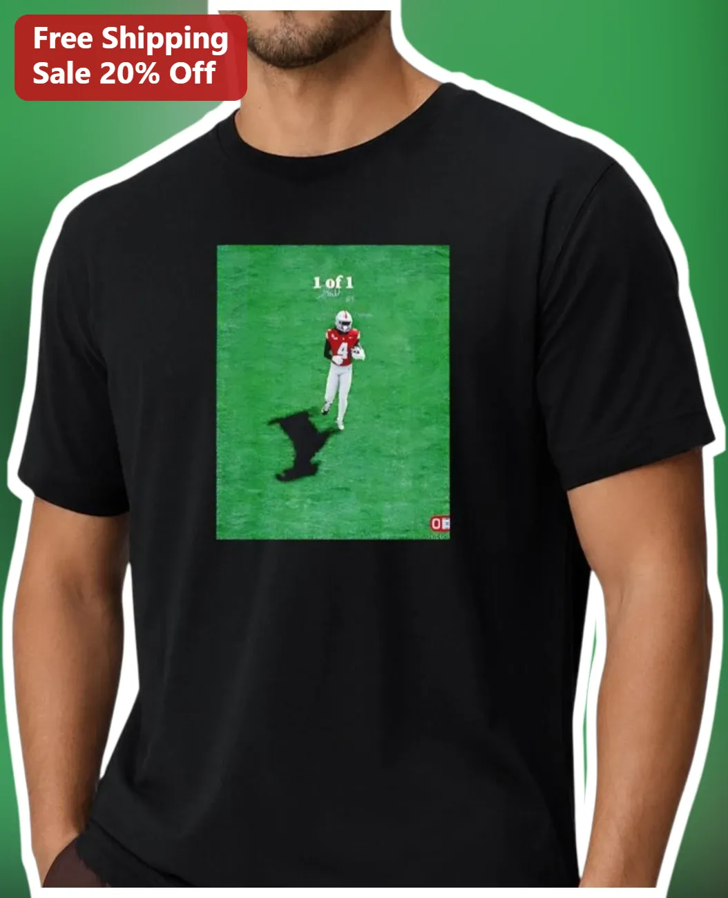 1 of 1 Bryce Young Alabama Crimson Tide Signature Tee