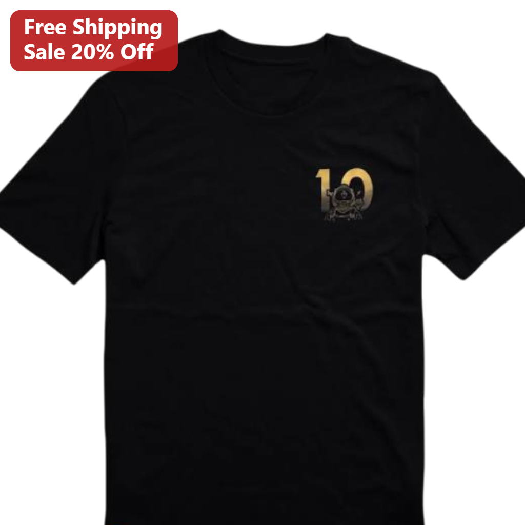 10 Deep Sea Diver Helmet Graphic Tee for Scuba Diving Fans
