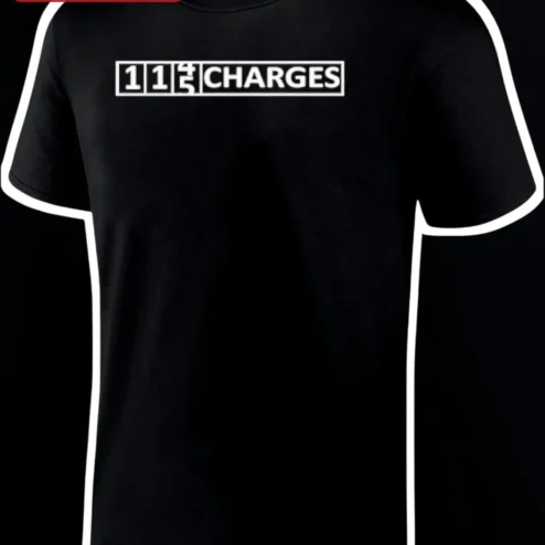Charges Manchester City Premier League Satire Graphic Tee