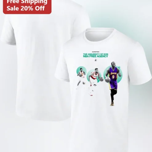 2016 NBA Free Agency Absurdity LeBron James Graphic Tee