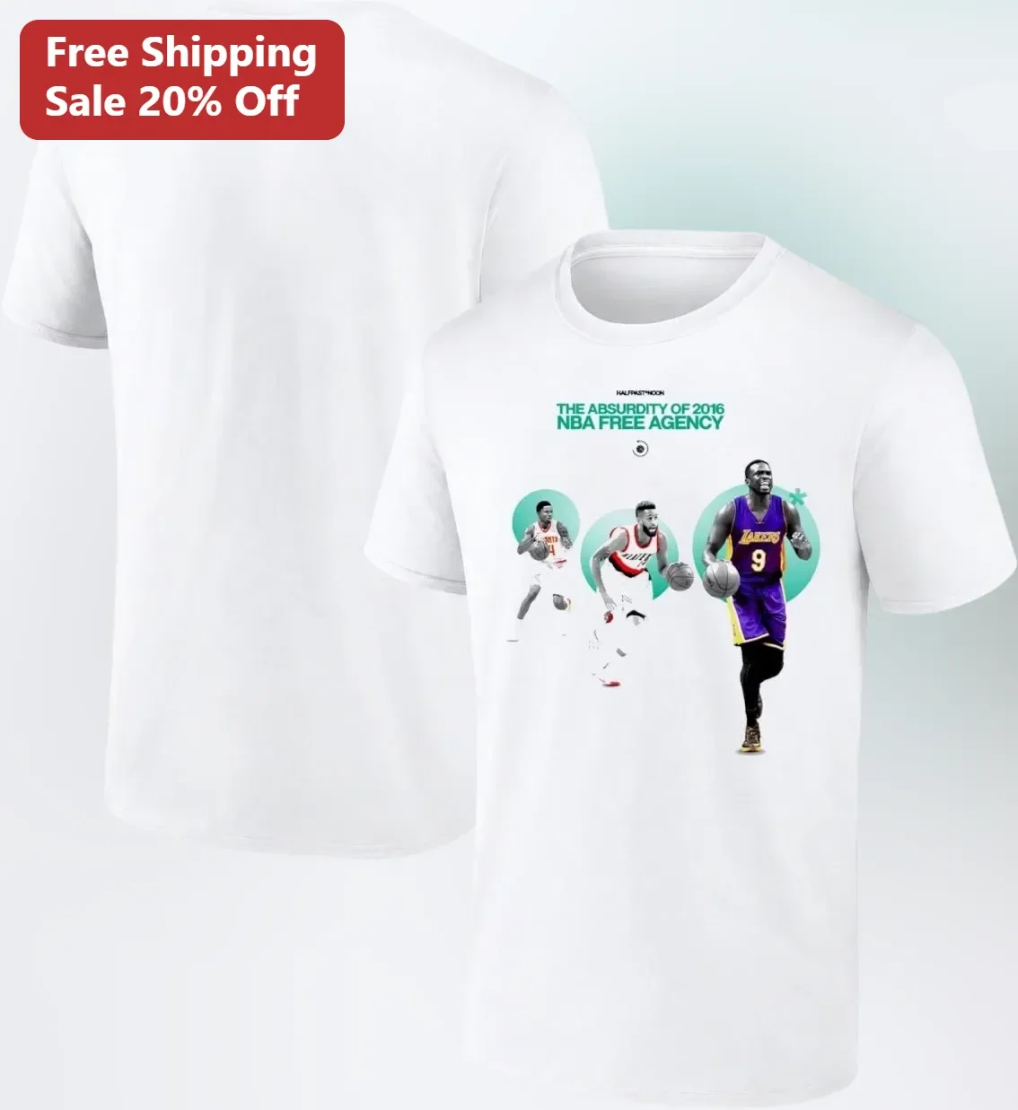 2016 NBA Free Agency Absurdity LeBron James Graphic Tee