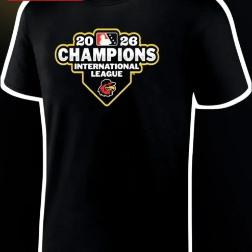 2026 International League Champions Tee Baseball Championship Graphic Shirt
