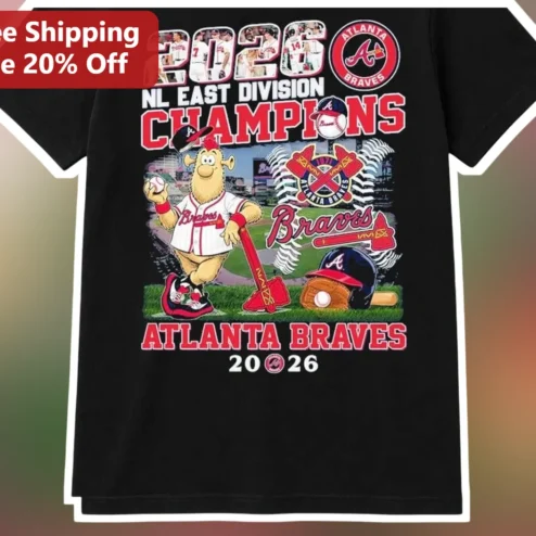 2026 NL East Division Champions Atlanta Braves Tee