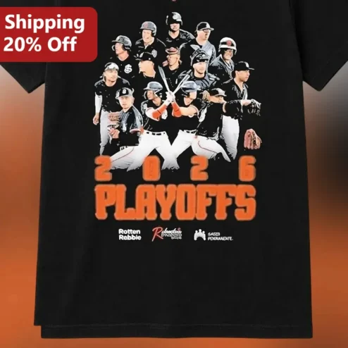 2026 Playoffs Baseball Graphic Tee for Men Women Sports Fans