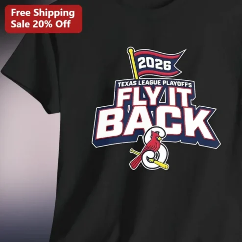 2026 Texas League Playoffs Fly It Back Tee