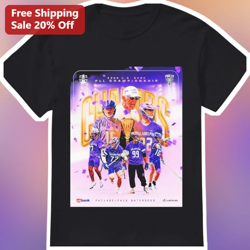 2026 U.S. Bank PLL Championship Philadelphia Waterdogs Champs Tee
