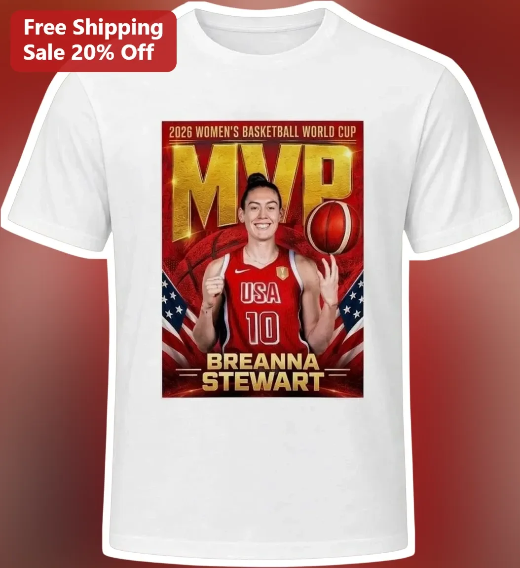 2026 Women's Basketball World Cup MVP Tee USA Champions Fan Shirt