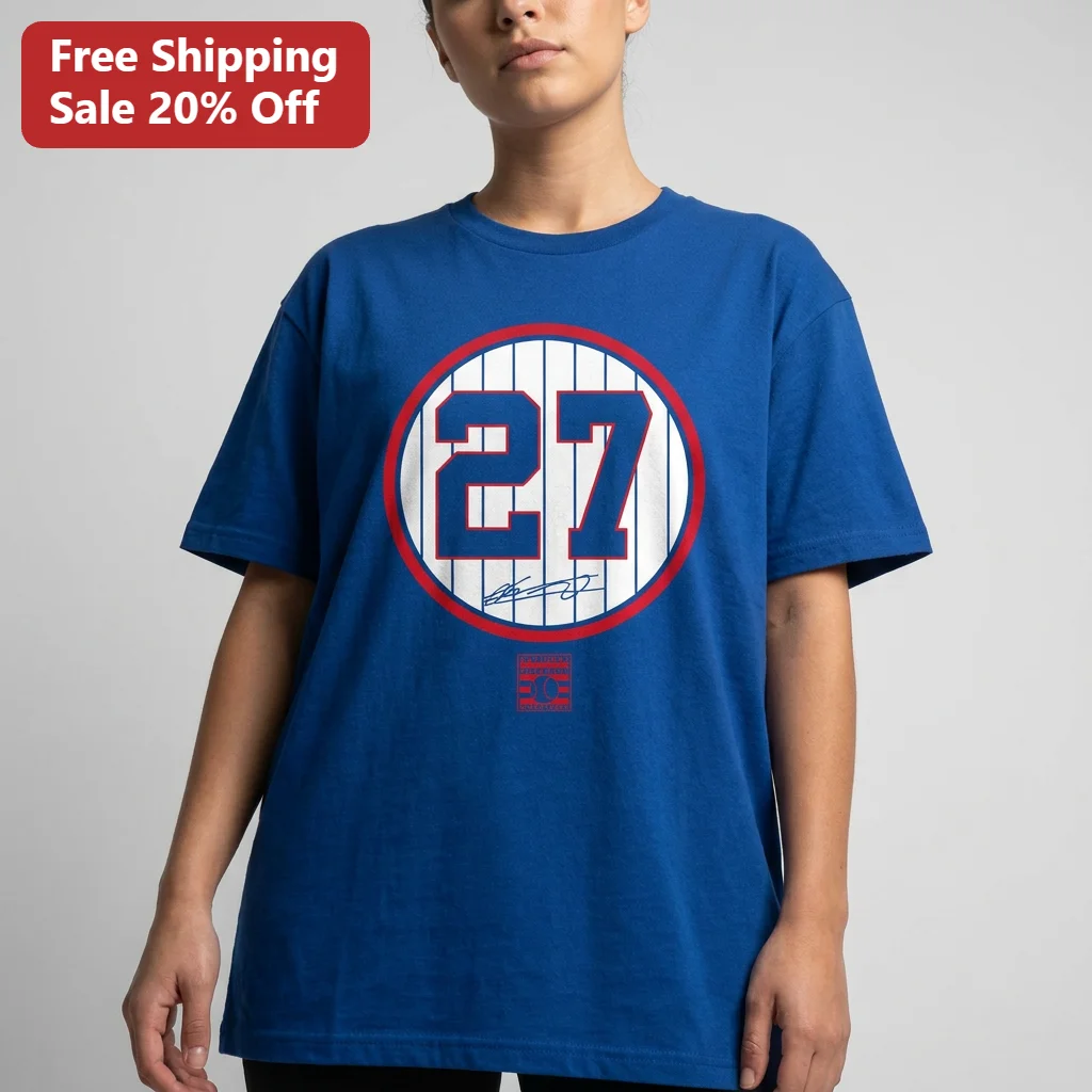 27 Tee Vladimir Guerrero Jr. Signature Baseball Number Shirt Gift for Toronto Blue Jays Fans