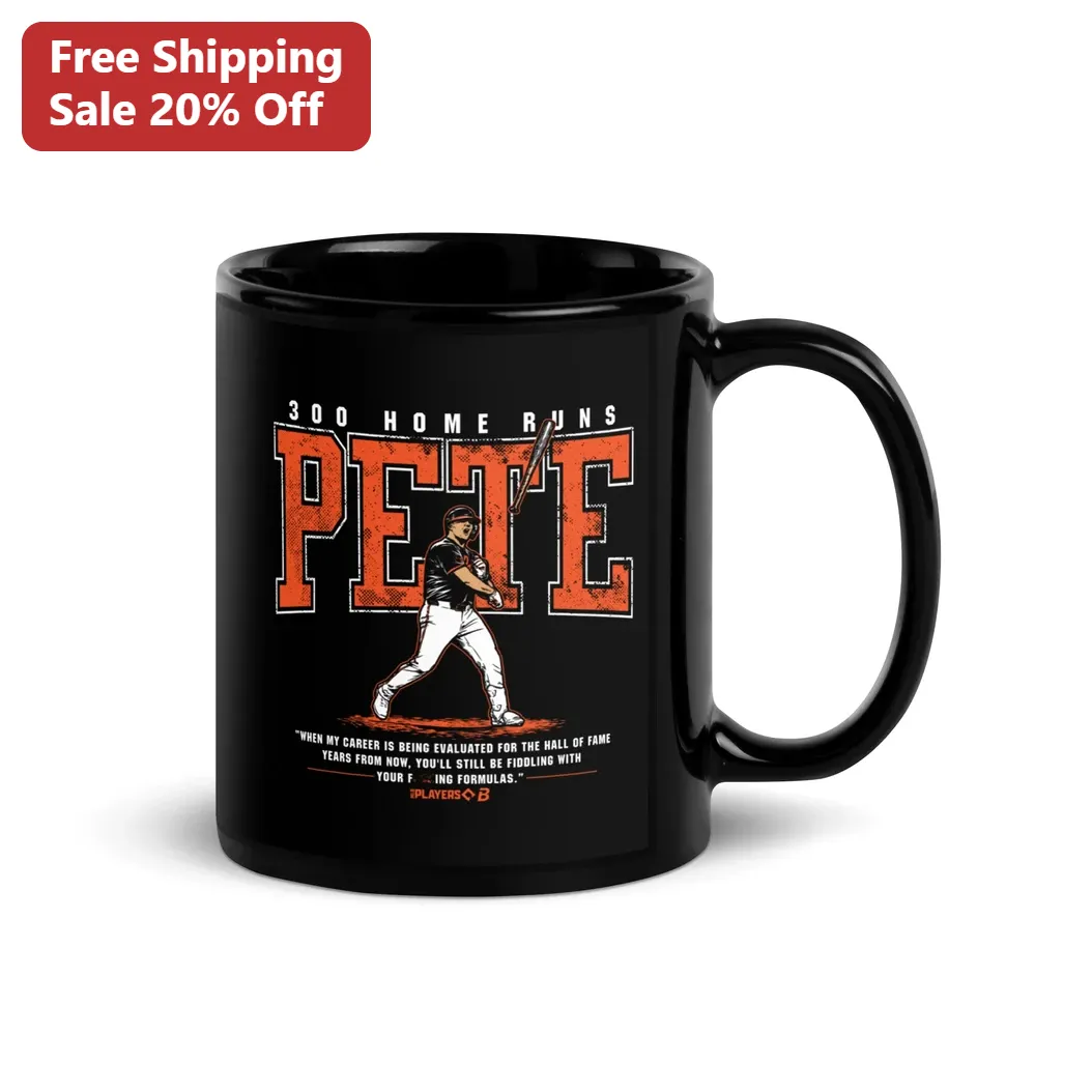 Home Runs Pete Alonso Mug Funny Baseball Quote Gift for Mets Fans