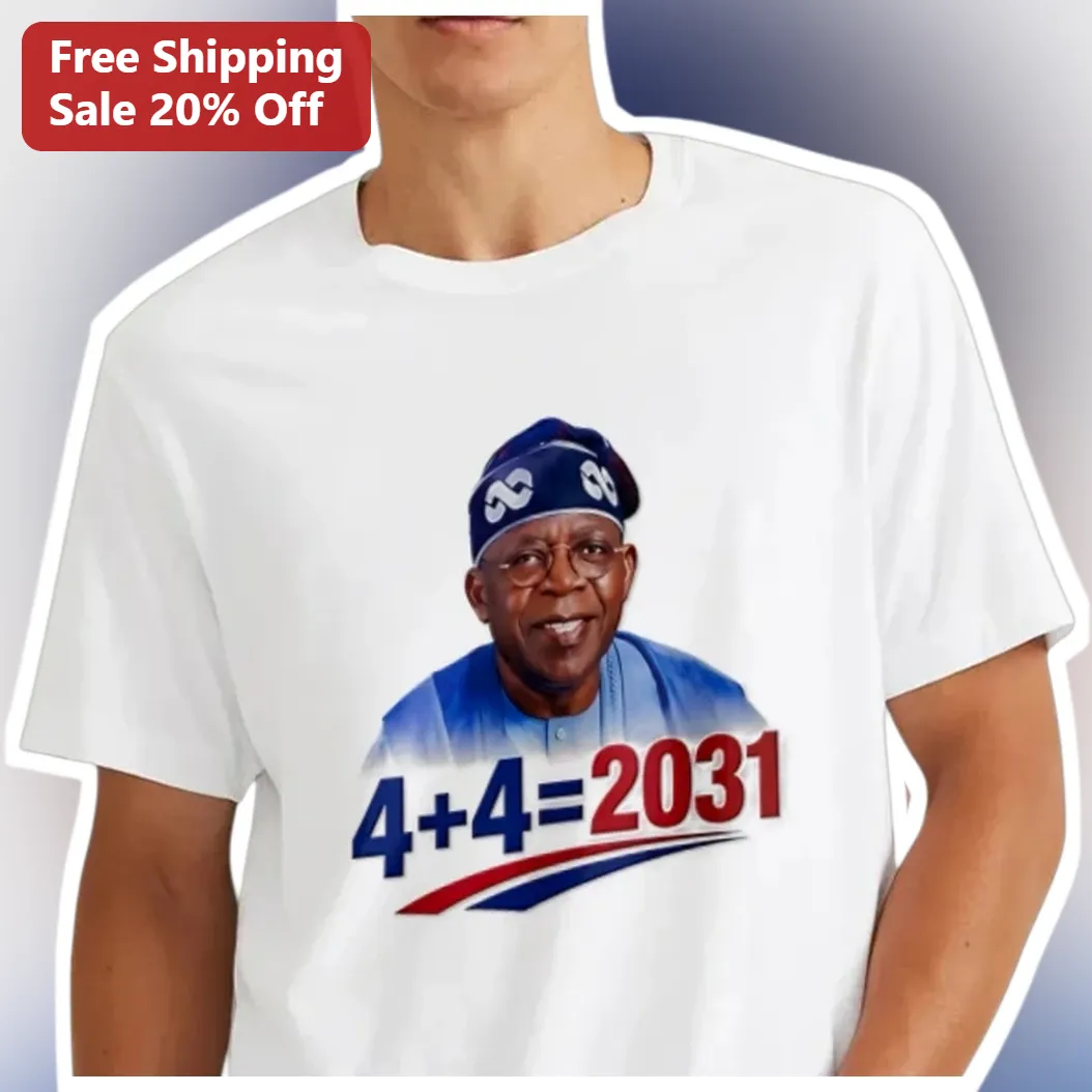 4+4=2031 Atiku Abubakar Nigerian Politics Graphic Tee