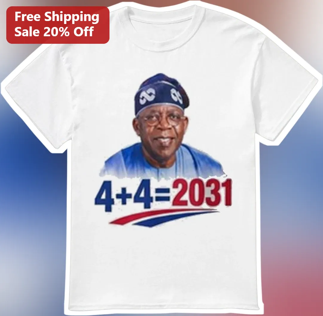 4+4=2031 Dickson Tetteh Political Campaign Graphic Tee