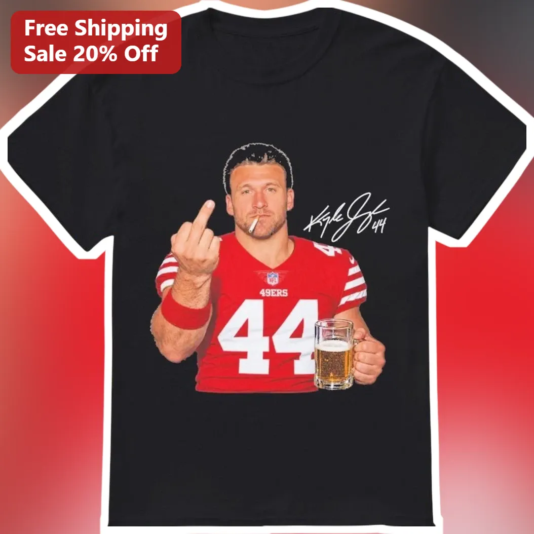 49ers 44 Kyle Juszczyk Graphic Tee San Francisco Football Fan Shirt