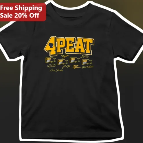 4PEAT Championship Sports Victory Graphic Tee for Fans
