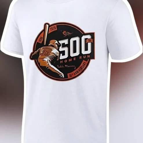 500TH HOME RUN Club 30th Anniversary Baseball Milestone Commemorative Tee