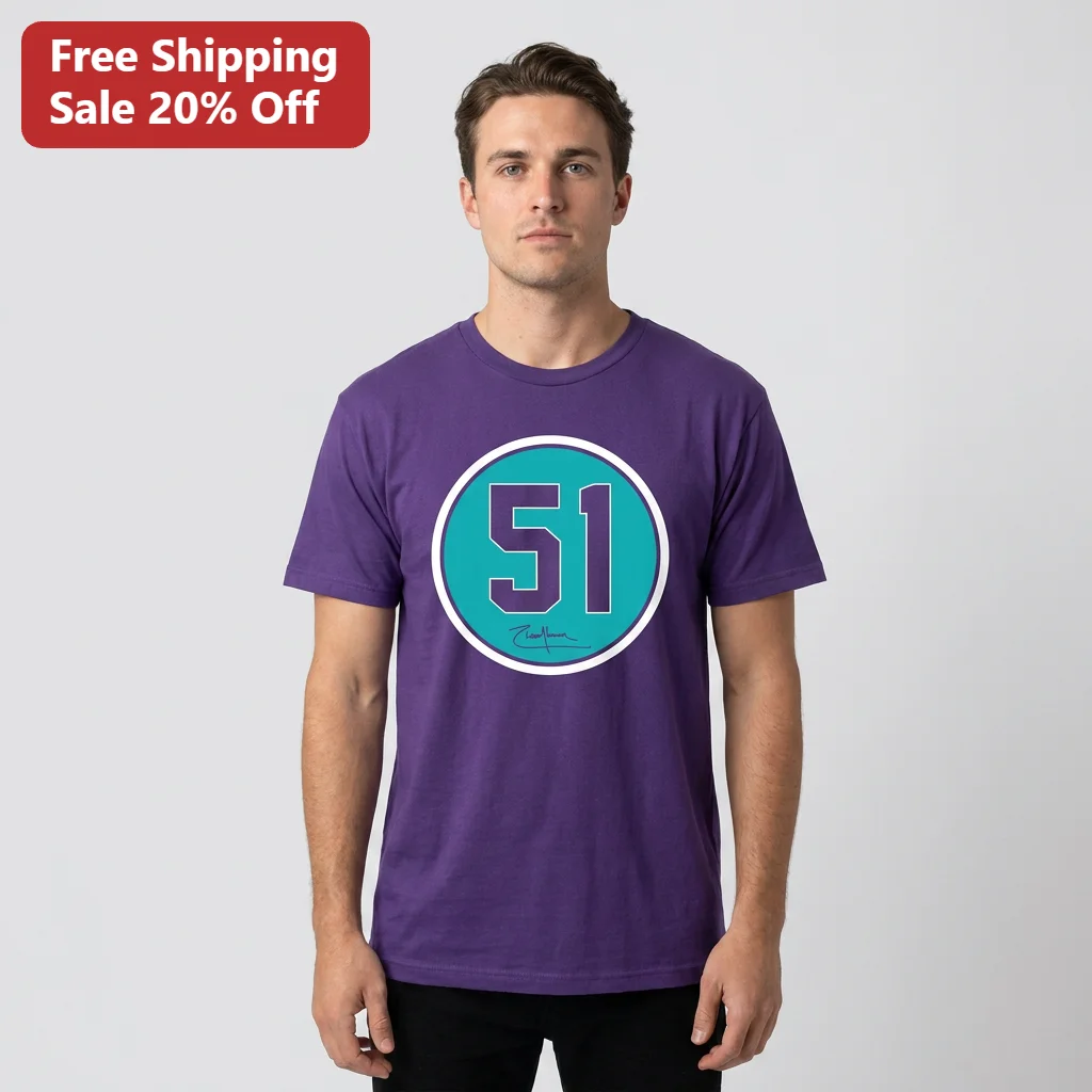 51 Tee Ichiro Suzuki Signature Mariners Legend Baseball Shirt Gift For Fans