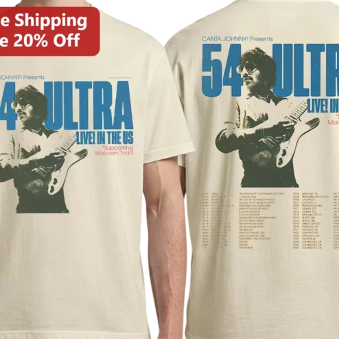 54 Ultra Live In The US Canta Johnny Presents Graphic Tee