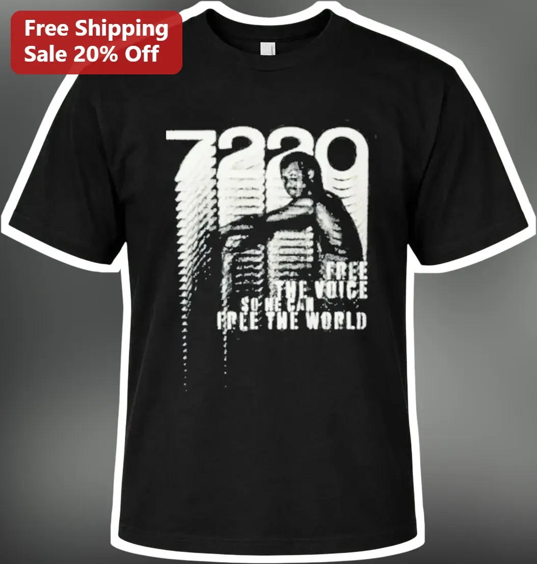 Free The Voice So We Can Free The World Mumia Abu-Jamal Graphic Tee