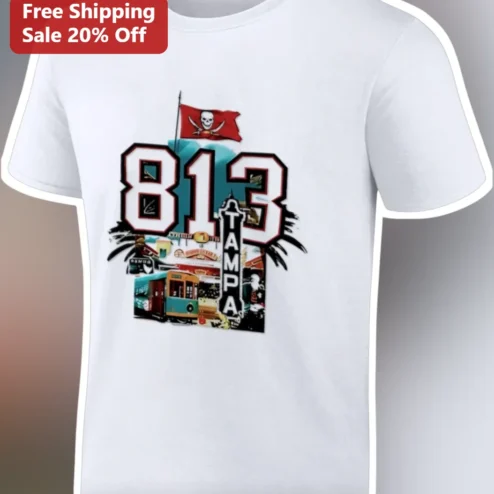 Tampa Tee Florida Area Code Graphic Shirt Local Pride Gift for Men Women