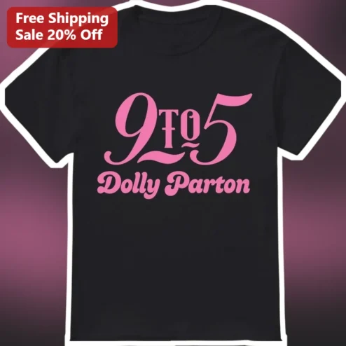 9 to 5 Dolly Parton Tee Country Music Fan Shirt Retro Pop Culture Gift