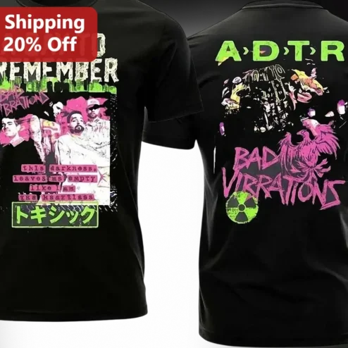 A Day To Remember Bad Vibrations Graphic Tee For Fans