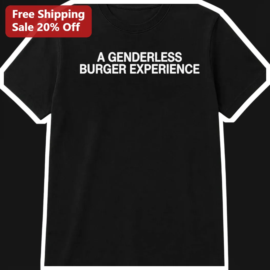 A Genderless Burger Experience Graphic Tee for Nirvanna the Band Fans