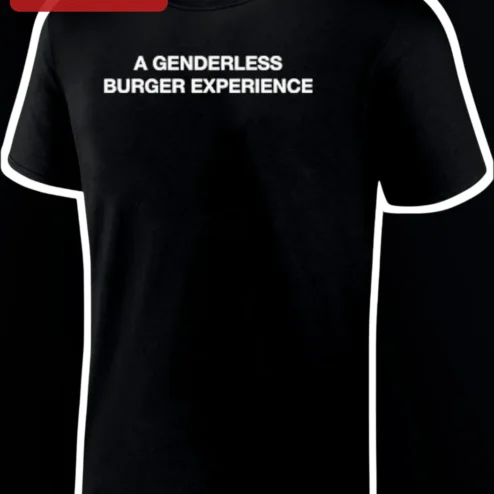 A Genderless Burger Experience Tee Nirvanna The Band Show Fan Gift Unisex Graphic Shirt