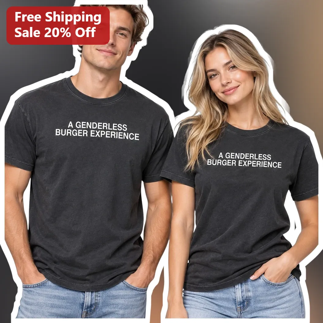 A Genderless Burger Experience Tee Nirvanna The Band The Show Fan Gift Unisex Graphic Shirt