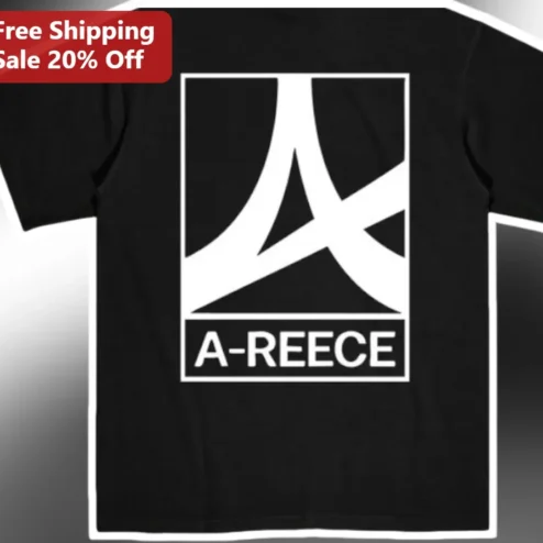 A-REECE Graphic Tee South African Hip Hop Rapper Merch Unisex Black Shirt