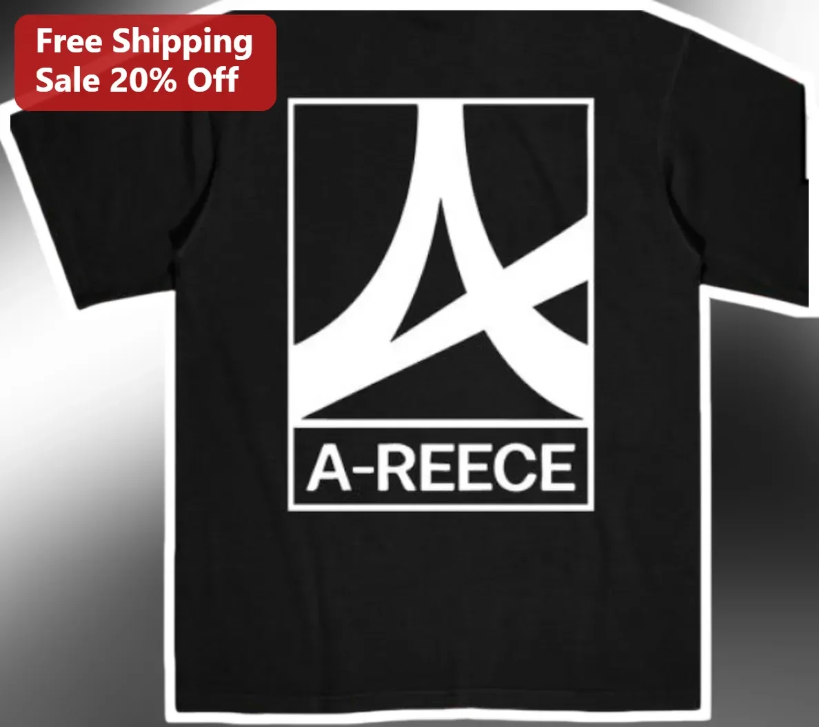 A-REECE Graphic Tee South African Hip Hop Rapper Merch Unisex Black Shirt