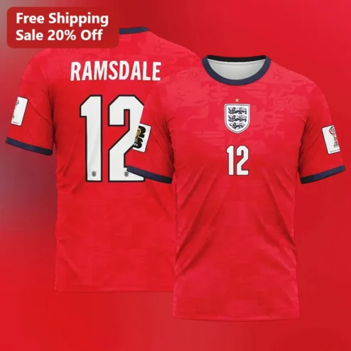 Aaron Ramsdale England Goalkeeper Fan Tee Soccer Gift
