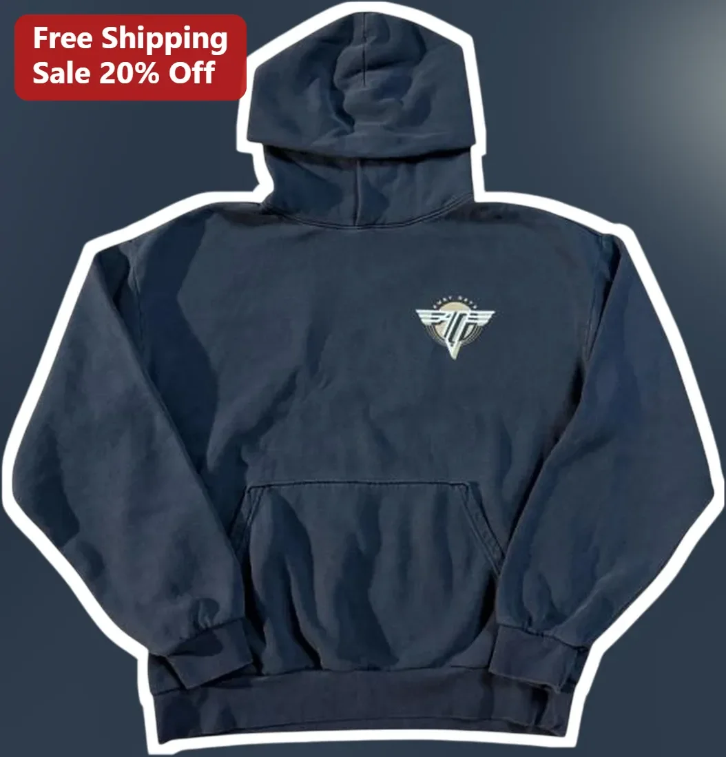 AFC Winged Logo Hoodie Ted Lasso AFC Richmond Crest Pullover Navy Blue Unisex Fleece Sweatshirt