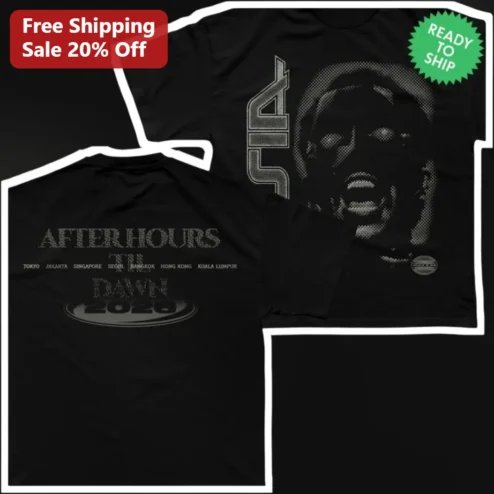 After Hours Til Dawn Tour Merch Graphic Tee The Weeknd Concert Shirt