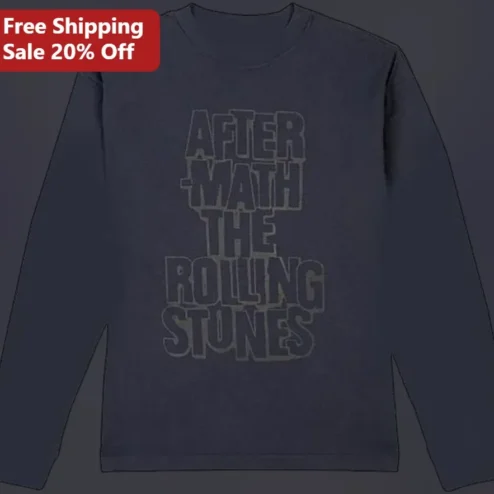 Aftermath The Rolling Stones Sweatshirt Vintage Rock Band Merch