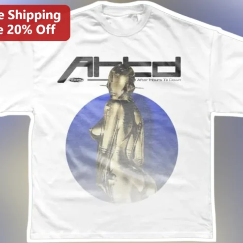 AHTD After Hours Til Dawn Tour Graphic Tee The Weeknd Fan Merch