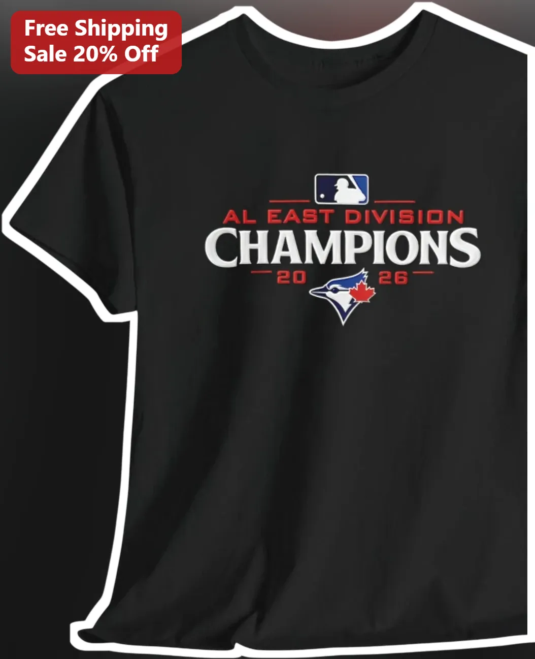 AL East Division Champions Tee Toronto Blue Jays 2026 Baseball Championship Shirt