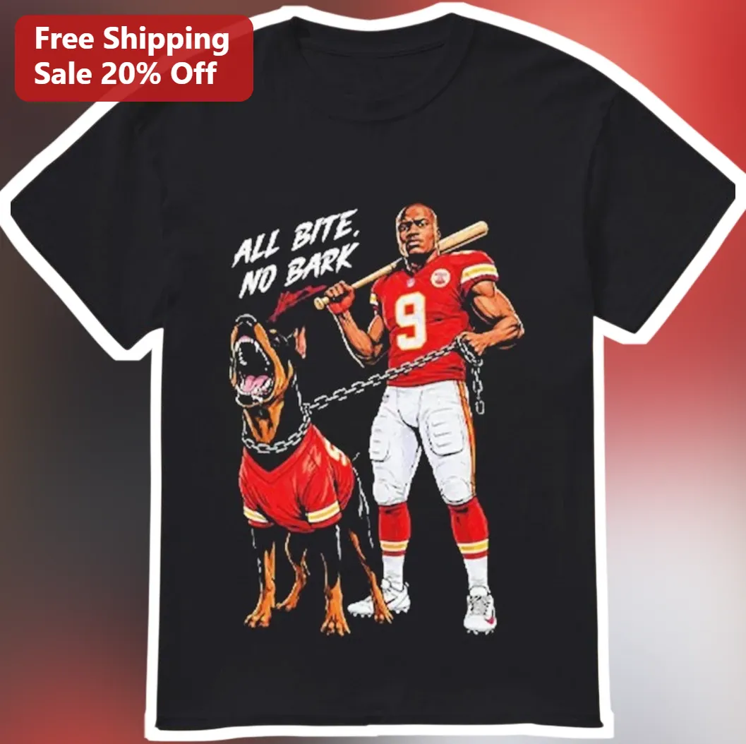 All Bite No Bark Rashee Rice NFL Football Player Graphic Tee