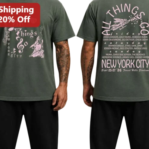 All Things Go Festival Merch Tee Music Concert Gift for Fans